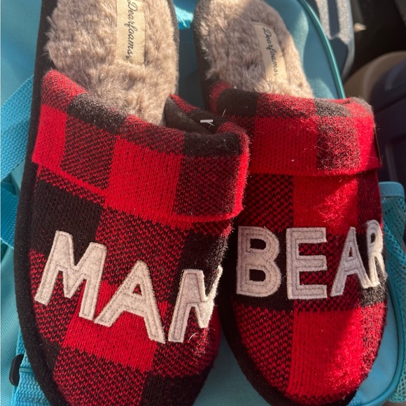 Women's Mama Bear Buffalo Check Clog Slipper - Picture 2 of 12